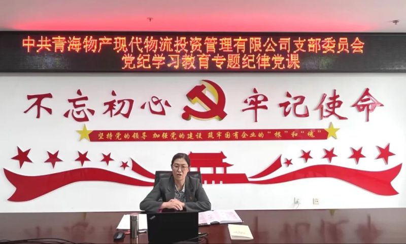 嚴(yán)明紀(jì)律作風(fēng) 永葆政治本色&mdash;&mdash;集團黨委書記、董事長劉玲同志講授專題紀(jì)律黨課