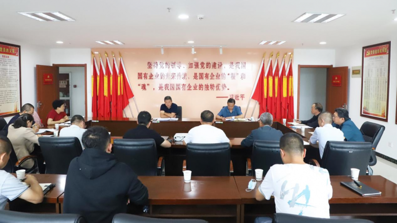 壓緊壓實安全責(zé)任 落實落細(xì)防范措施&mdash;&mdash;集團(tuán)安委會召開2022年第8次安全生產(chǎn)例會