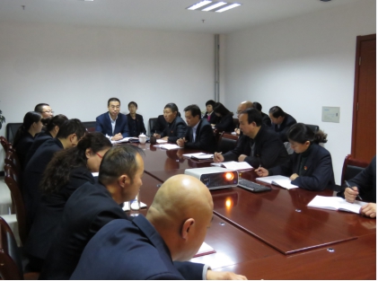 集團(tuán)黨委成員、紀(jì)委書記李志明來我司宣講黨的十九大精神